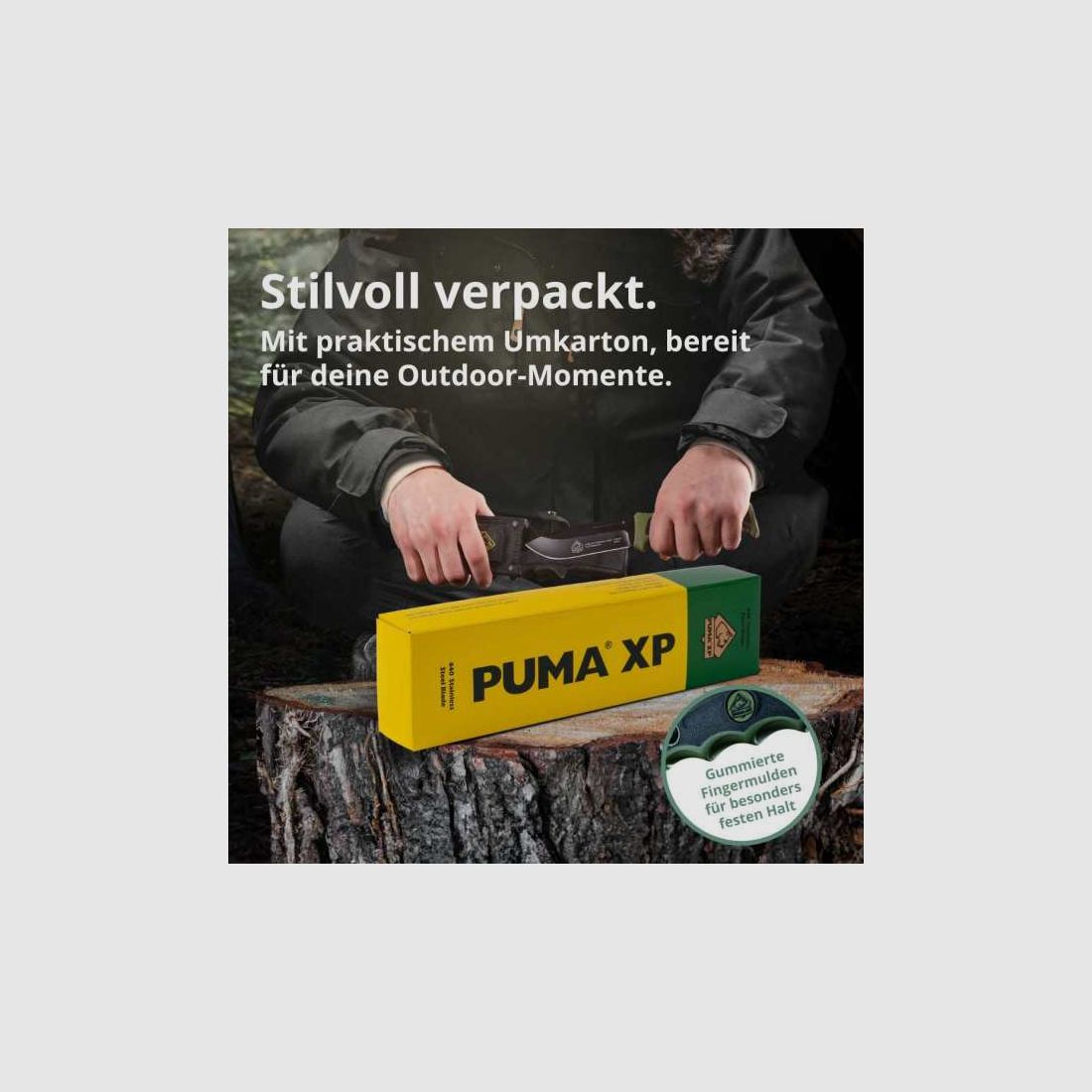 PUMA XP FOREVER SURVIVAL Messer mit Feuerstarter