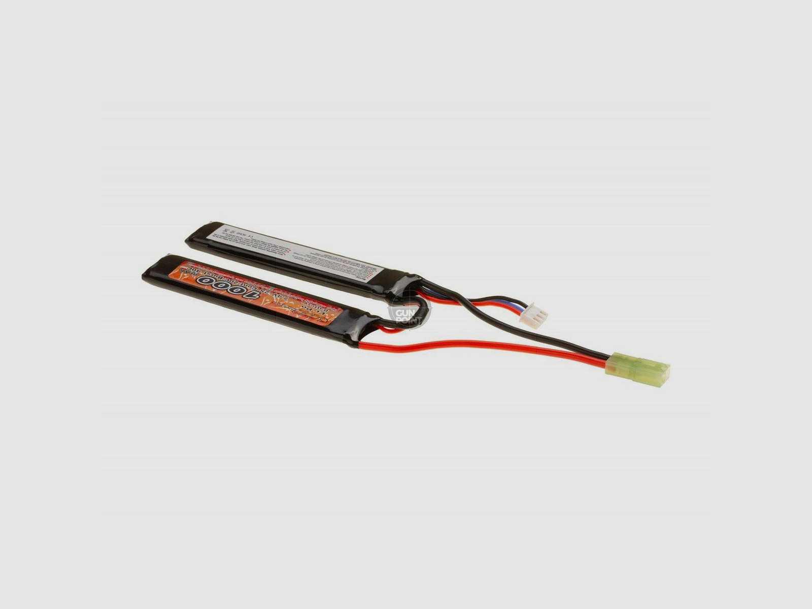 VB Power Lipo 7.4V 1000mAh 20C Stock Twin Type-Schwarz