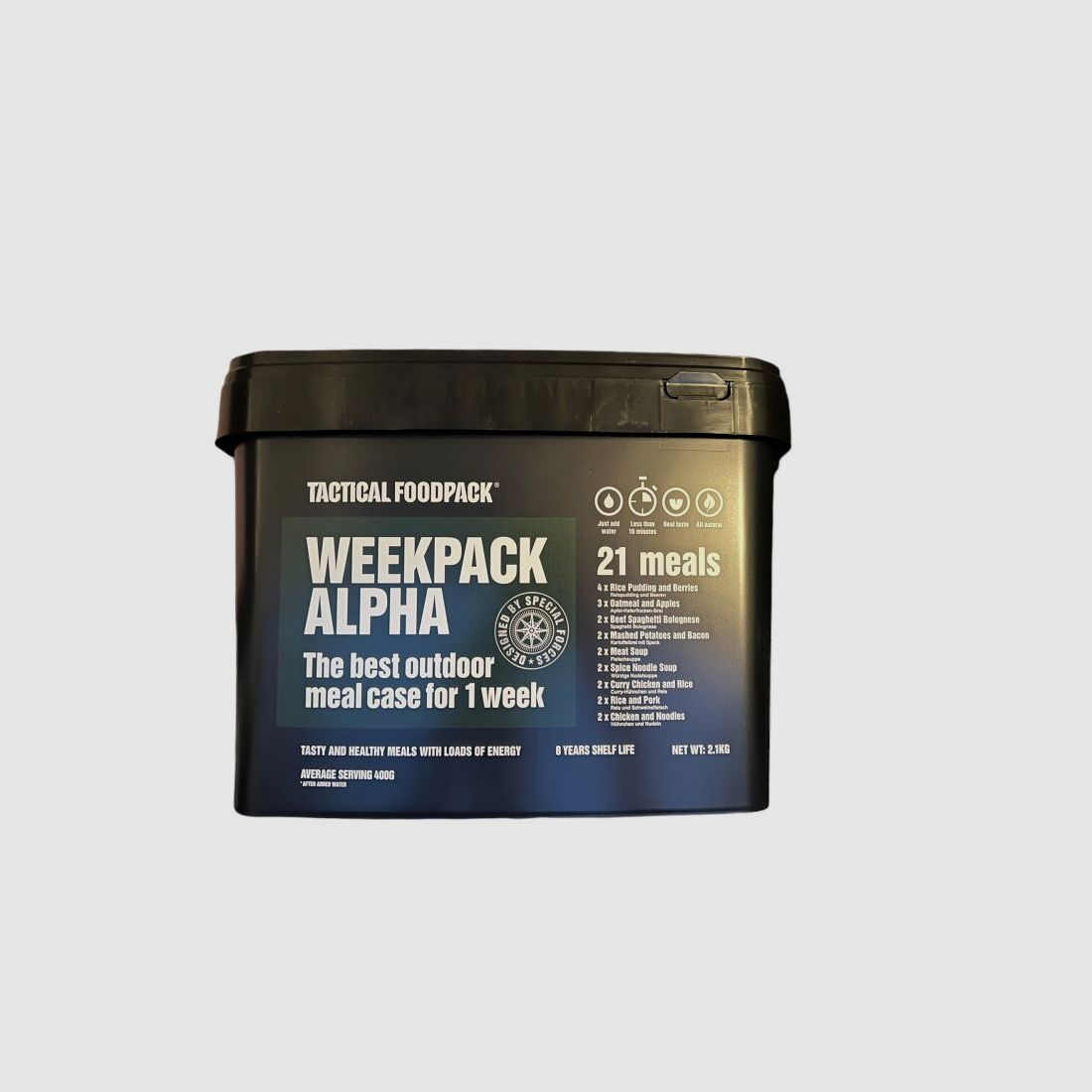 Tactical Foodpack Week Pack Alpha