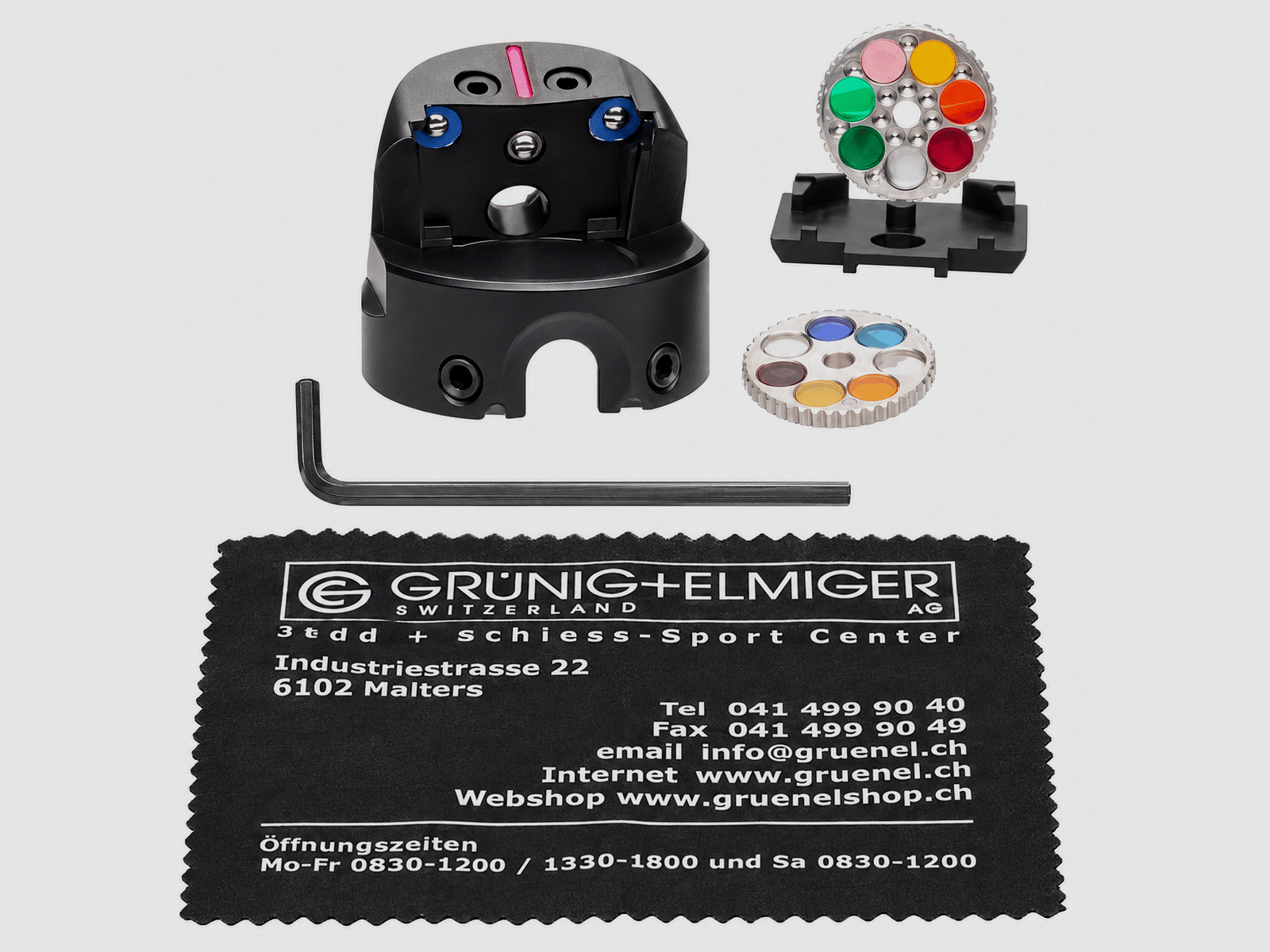 G+E Filterkassetten-Träger zu Stgw. 90 mit 12 Farbenfilter