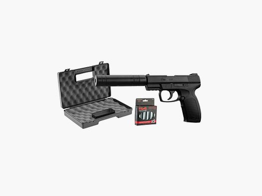 Pacchetto Combat Zone - CO2 + silenziatore + custodia ABS + 5 Co2