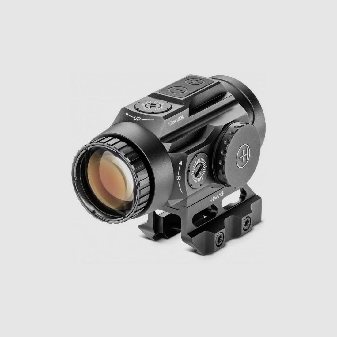 Hawke Prism Sight 4x24 5.56 BDC Red Dot, Weaver Micro T-2 Schnittstelle, 5.56 BDC