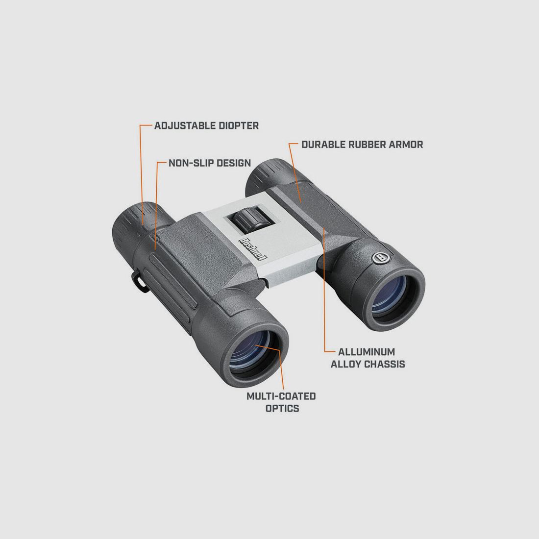 BINOCULAR – BUSHNELL – POWERVIEW 2 10x25mm -PWV1025, image 8 of 12