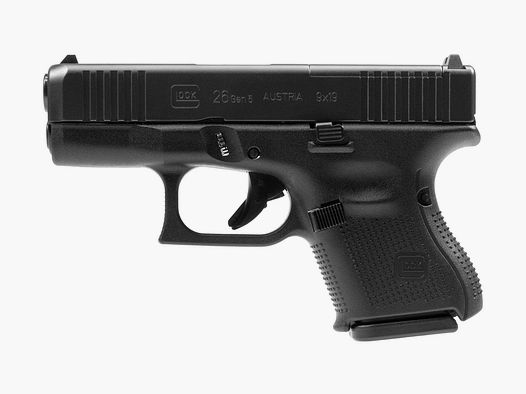 Pistola Glock G26 Gen5 MOS FS 9 mm Luger 3,43" / 87 mm 10+1, subcompatta