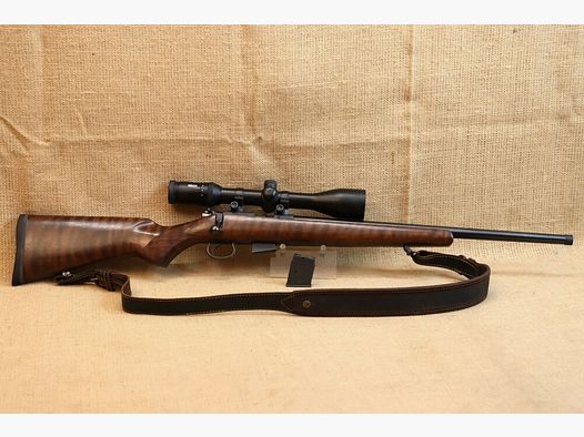 CZ Mod. 452-2E American Kal. .17HMR, inkl. Meopta Artemis mit Leuchabsehen.