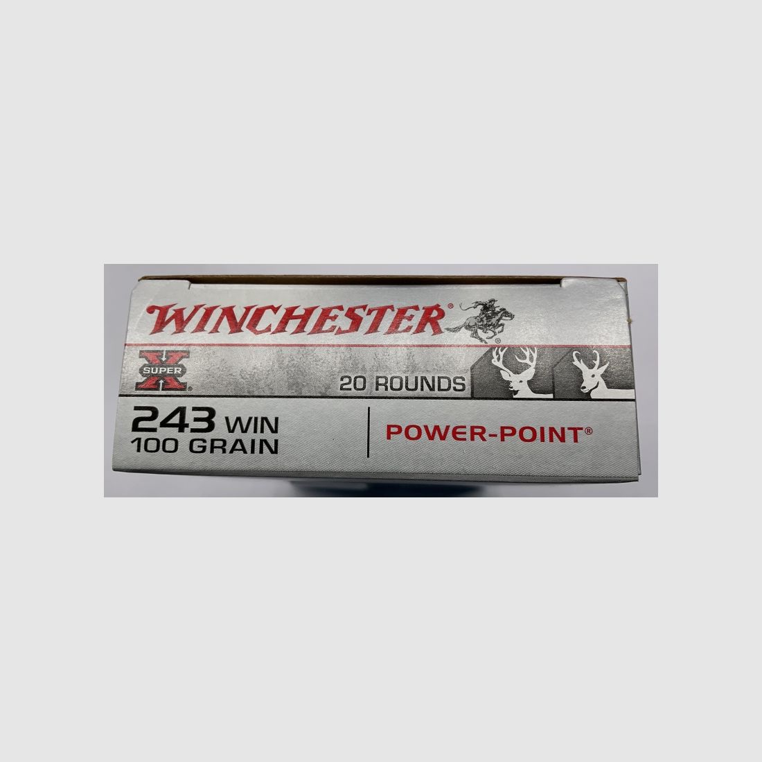 MUNICION WINCHESTER 243 WIN 100 GR POWER-POINT SUPER-X, imagen 2 de 3
