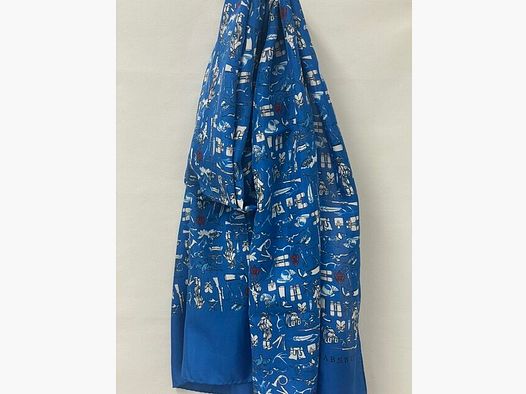 Sciarpa Habsburg in blu