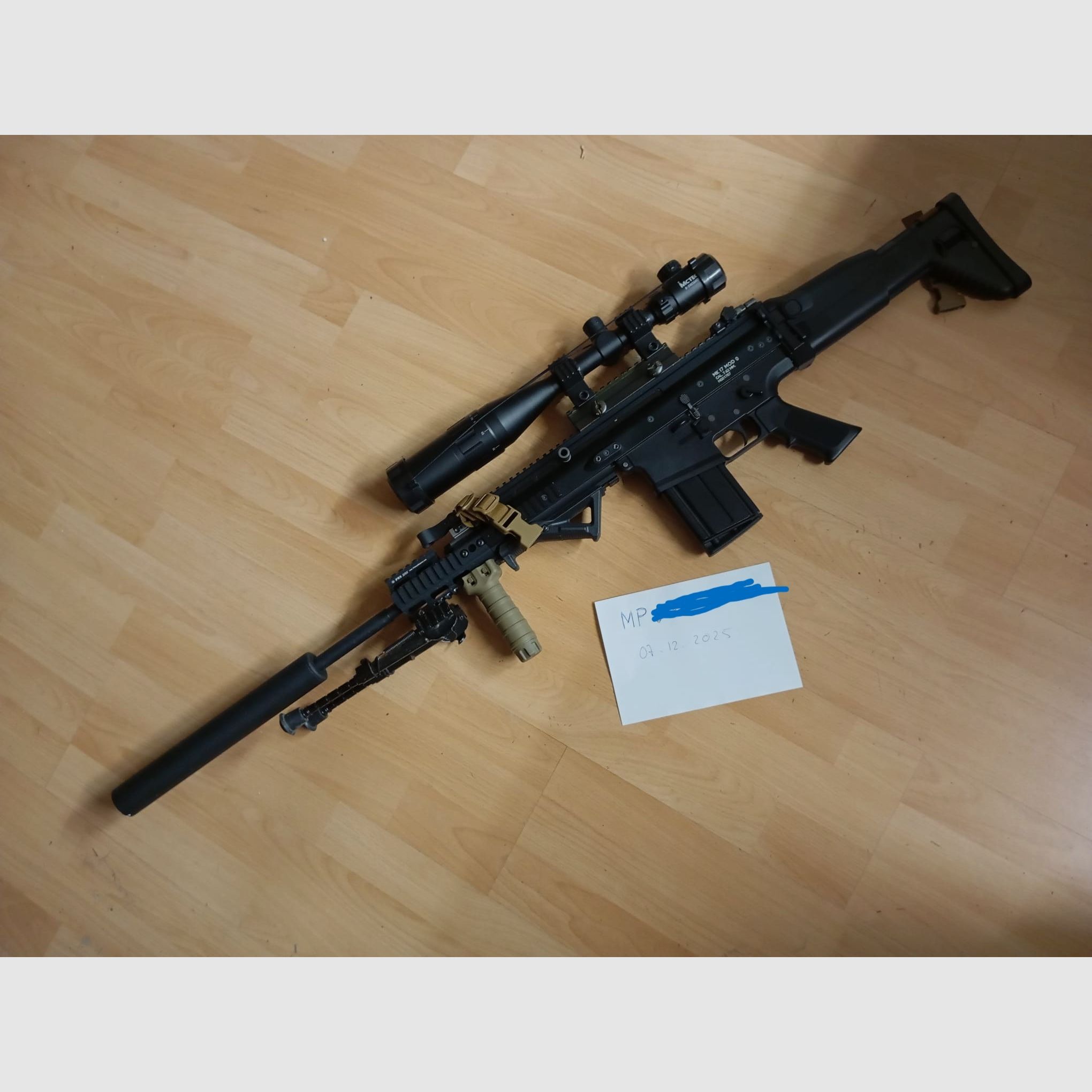 Airsoft Scar MK17 GBB as DMR