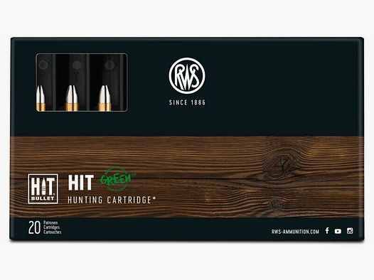 RWS 5,6x50R Mag HIT 40grs / 2,6g