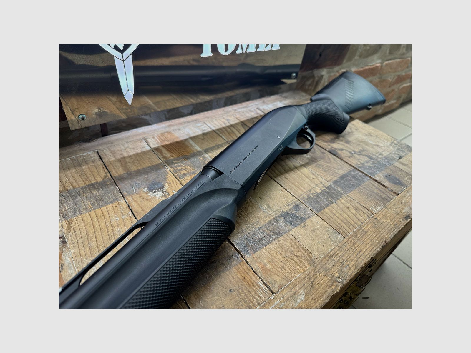 GEBRAUCHT – SEMIAUTOMATISCHES GEWEHR – BENELLI MOD. M2 Kal. 12, Bild 5 von 6