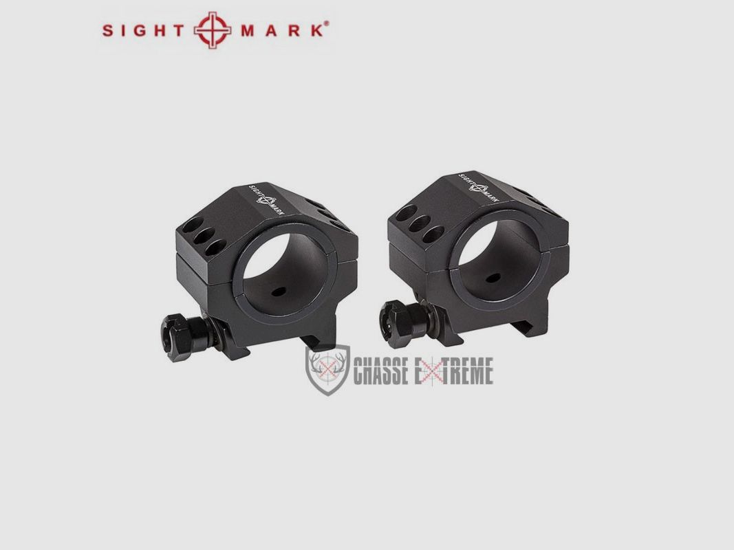 Lot de 2 anneaux SIGHTMARK Ø 30 mm Bas (21 mm), image 1 sur 2