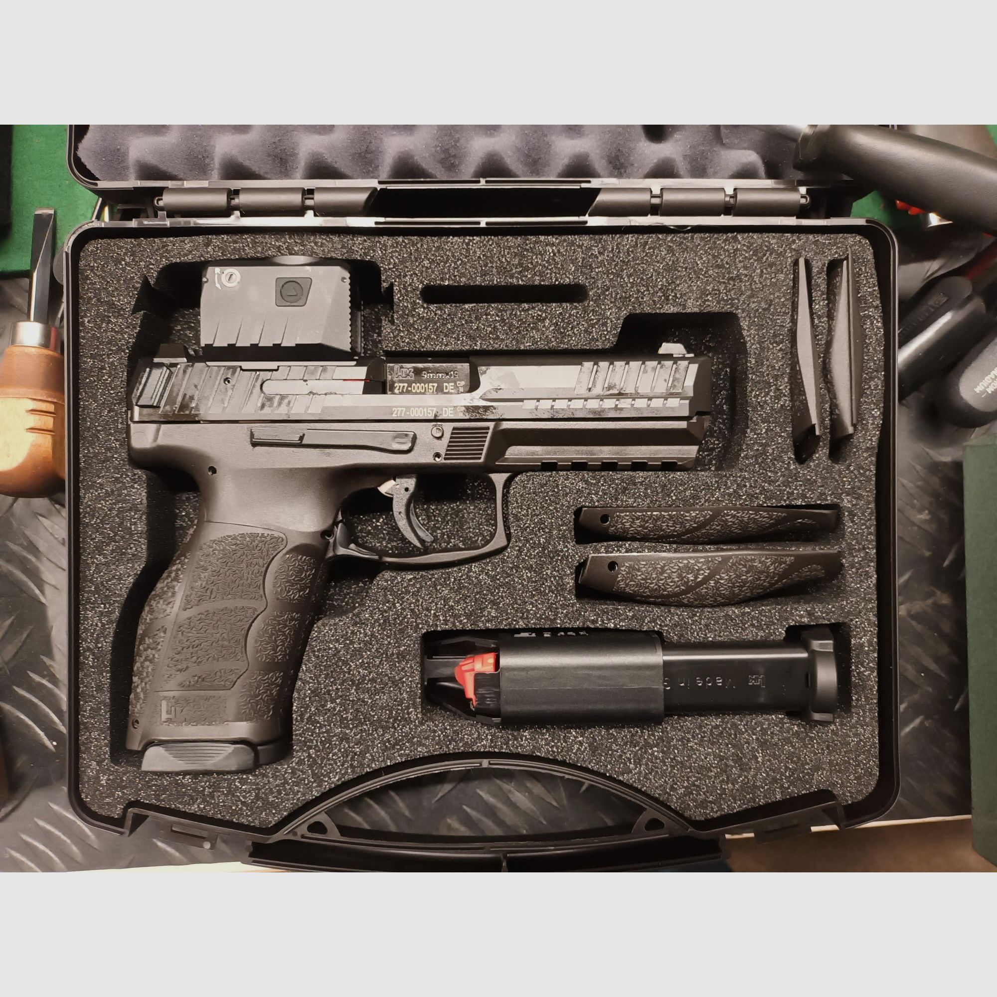 Rotpunkt Noblex NV 1x25 CS mit H&K Adapter Platte, Bild 1 von 6
