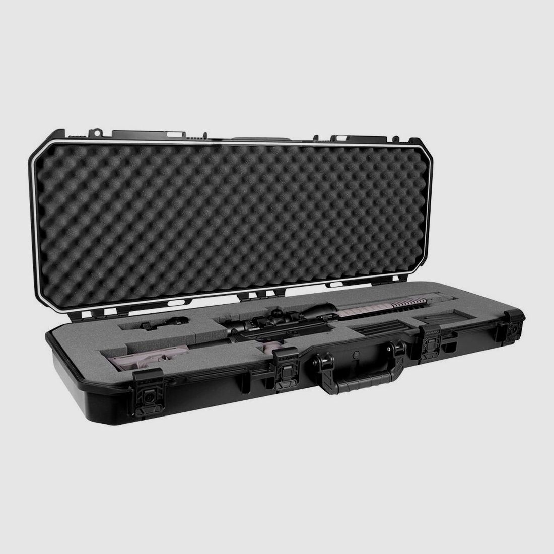 Plano Langwaffenkoffer Allweather 2-Serie für 1 Langwaffe mit Zieloptik