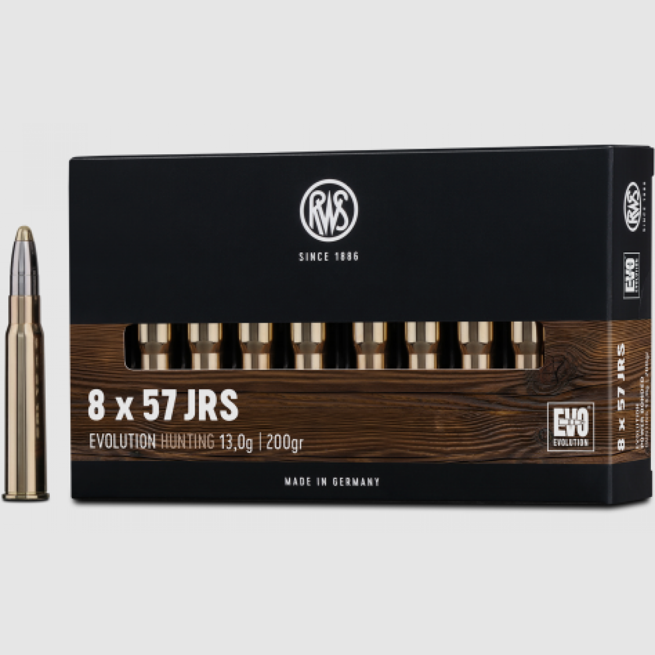 8×57 JRS EVO 13g / 200grs