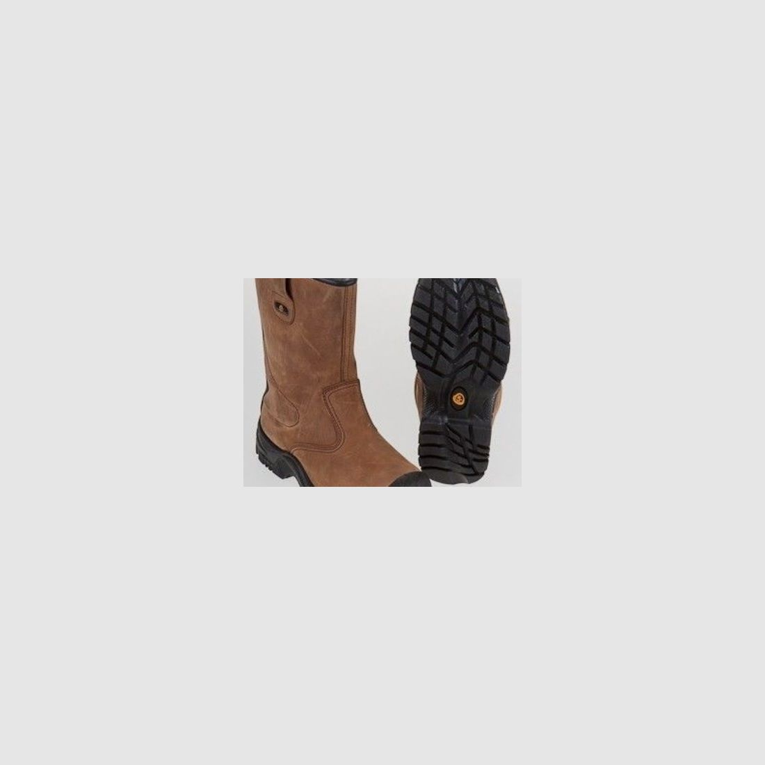 Km Sicherheitsstiefel S3 gefüttert (Braun), Bild 3 von 3