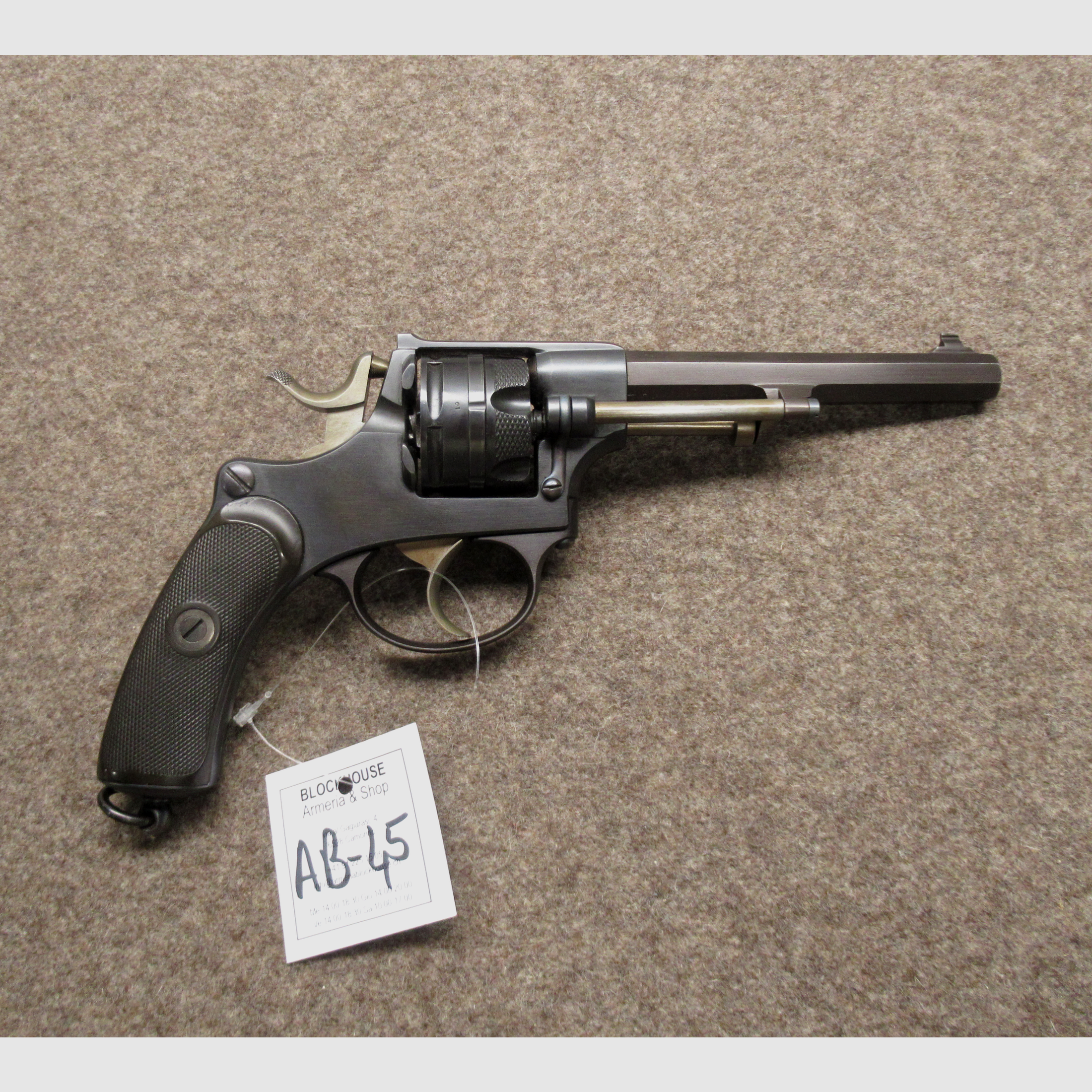AB-45 Revolver W+F Mod. 1878 Kal. 10.4mm, Bild 1 von 4