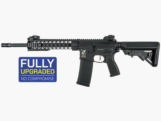 AR15 KeyMod 10 Zoll CHARLIE ETU NC! - Serie Delta Armory Schwarz S-AEG Airsoft Gewehr Frei ab 18 Jahren