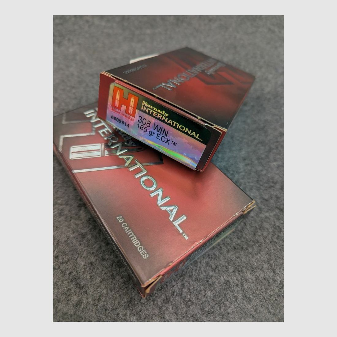 Hornady ECX 165gr 20 unidades.