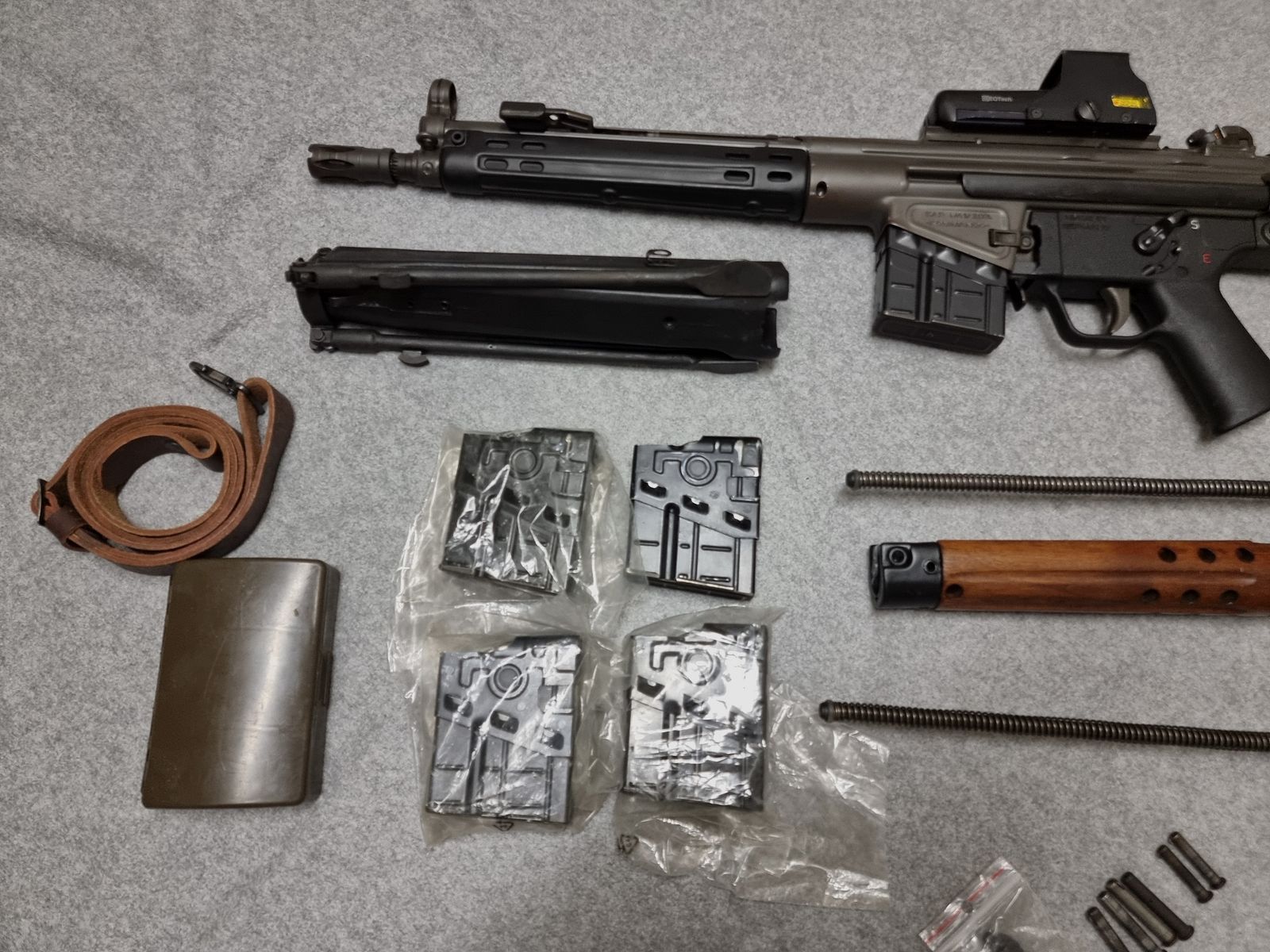 Schwaben Arms SAR M41 Kommando - wie Heckler&Koch G3K mit reichlich Zubehör! .308 Winchester  - kein Offizier