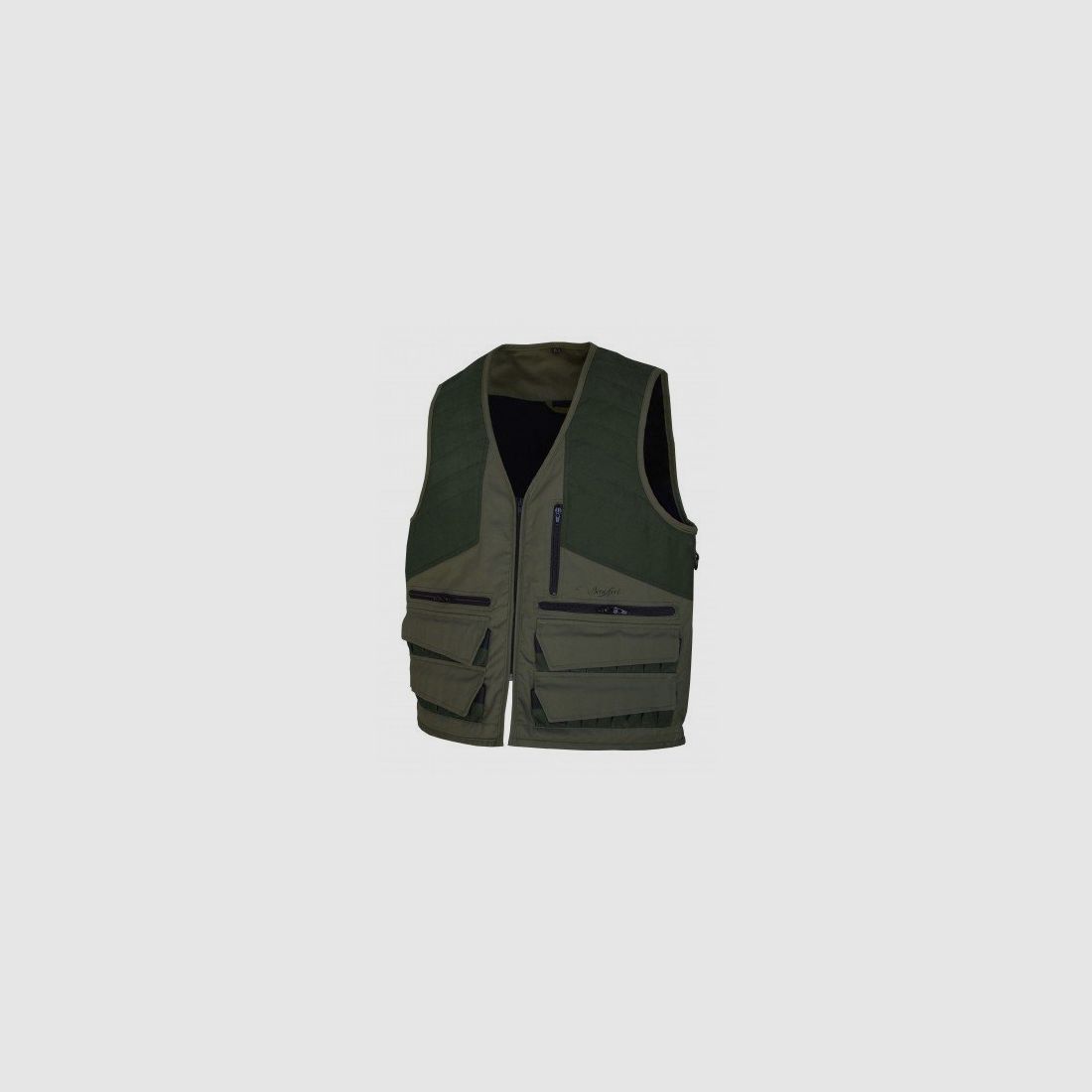 Gilet da caccia doppio Selva kaki, immagine 1 di 2