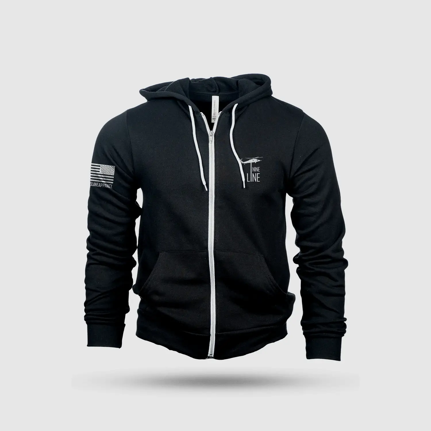 DROPLINE LOGO - FULL-ZIP HOODIE, Bild 5 von 5