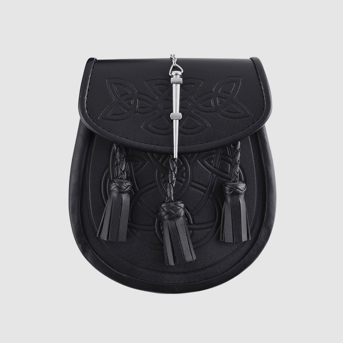 Sporran  Kilt-Tasche schwarz