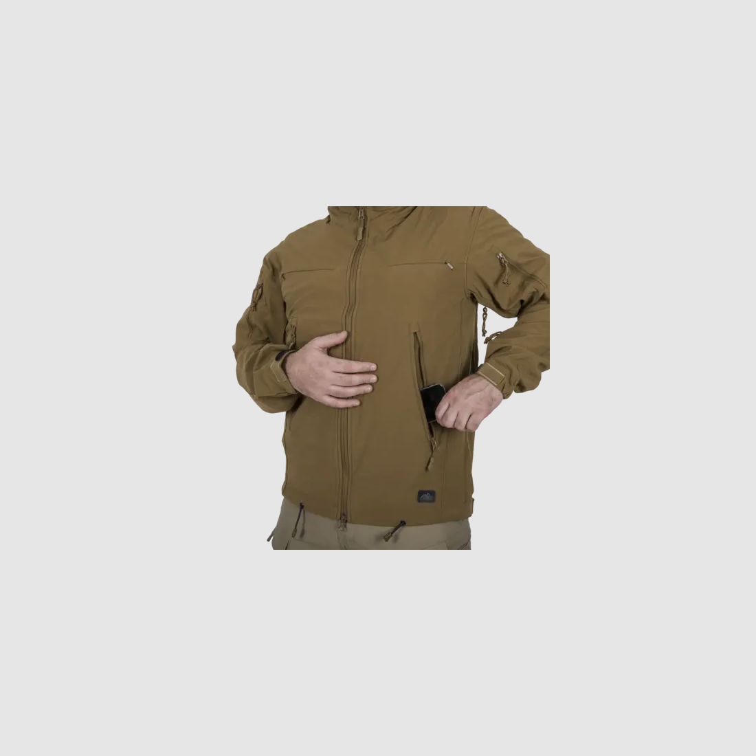 COUGAR QSA™ + HID™ jas® - Softshell-windblocker (marineblauw) Helikon-Tex, afbeelding 8 van 9