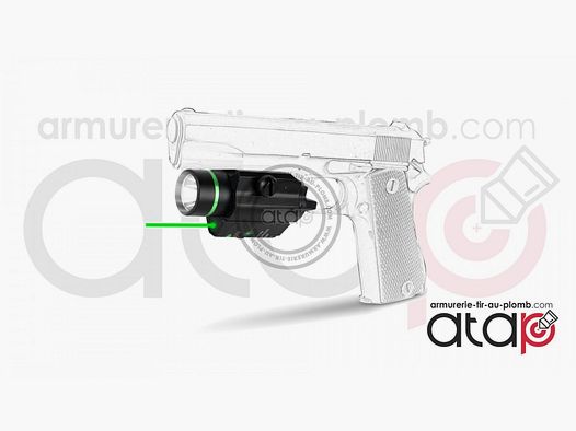 Lamp en laser Night Hunter 1000 Lumen rood of groen
