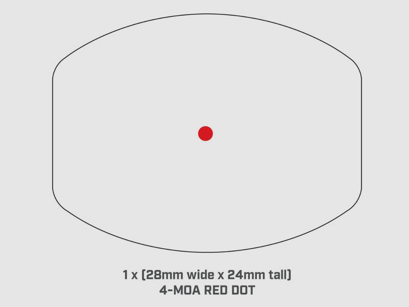 Bushnell RXM-300, mirino reflex