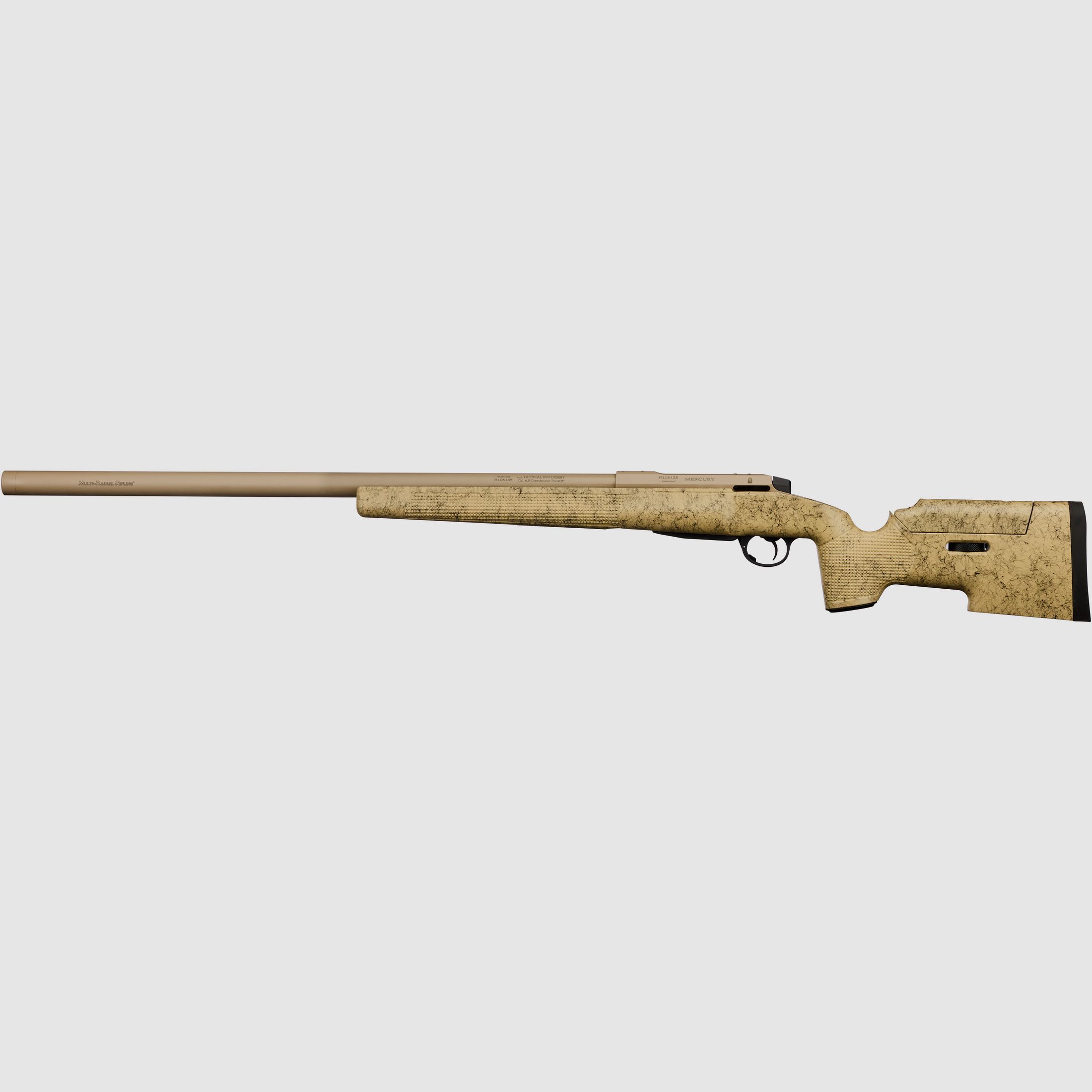 Mercury sport Tactical Evo Desert, looplengte 71 cm, kaliber 6,5 Creedmoor