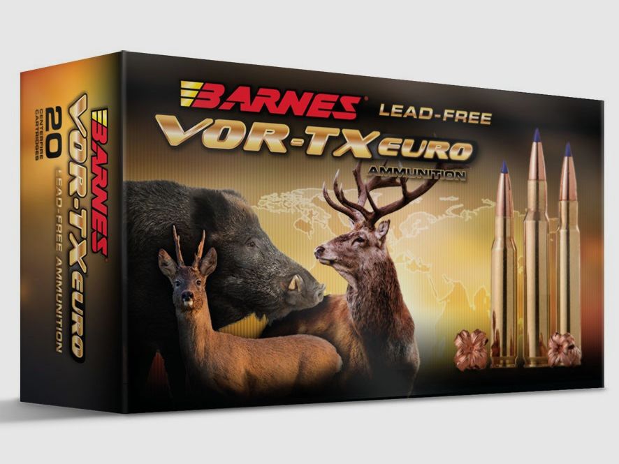 MUNITIONS DE FUSIL BARNES – VOR-TX EURO – 30-06 – 168 grains