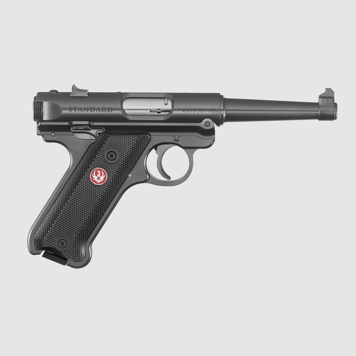 RUGER PISTOLE MARK IV STANDARD .22 LR 4,75"/12,07CM BRÜNIERT