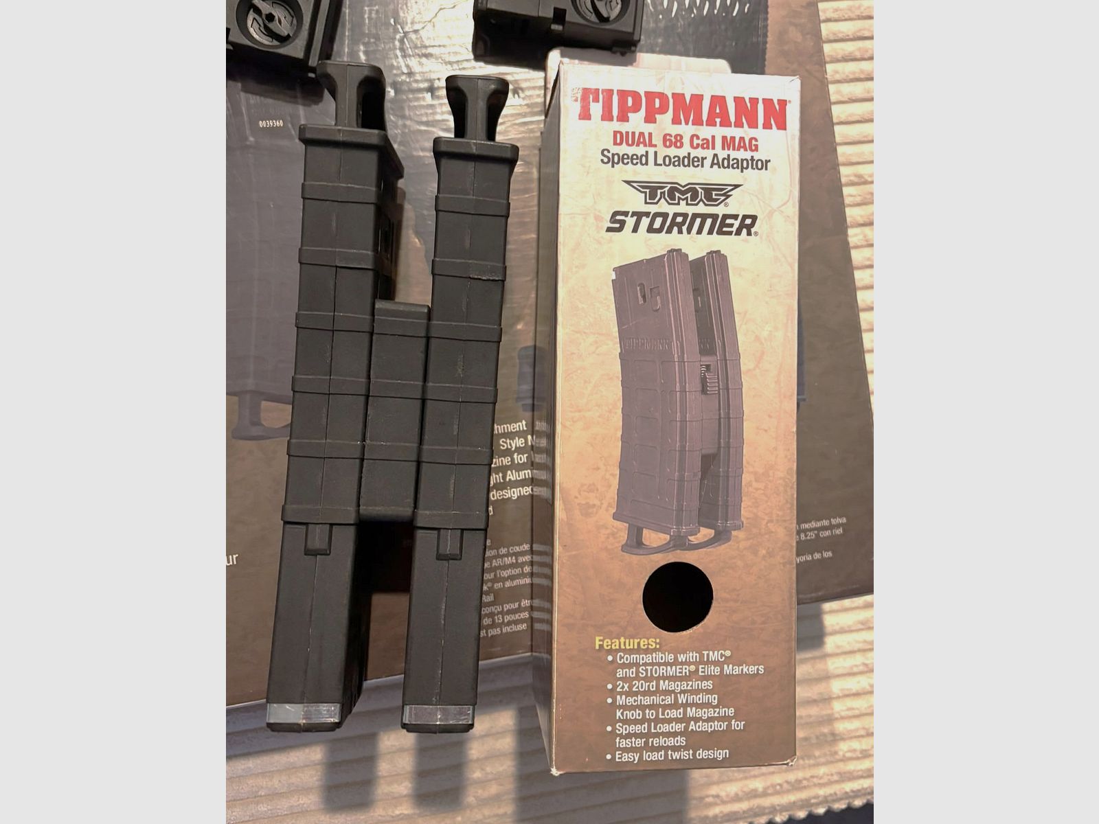 Tippmann TMC ELITE M4 Carbine Complete Set .68 lots of accessories !!