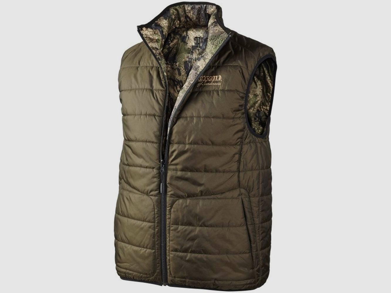 Harkila Arvik Wendeweste für Herren Primaloft Farbe Optifade / Hunting Green, Bild 1 von 3