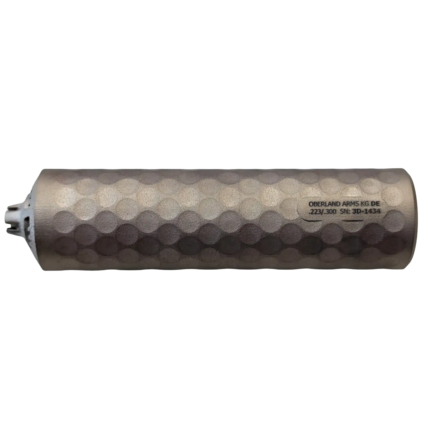 Oberland Arms KDA ELB 2 3D Titan silenziatore per calibro 1/2-28 .223Rem, immagine 2 di 3