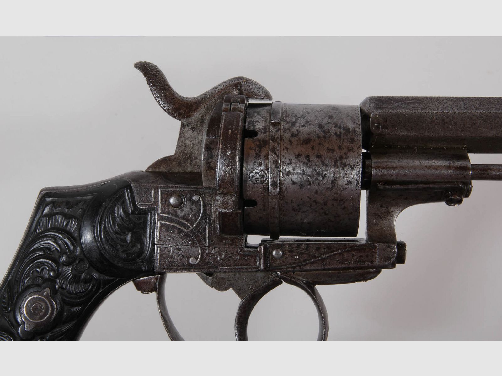 Lefaucheux revolver, Belgio intorno al 1870 Articolo 12663, immagine 3 di 5