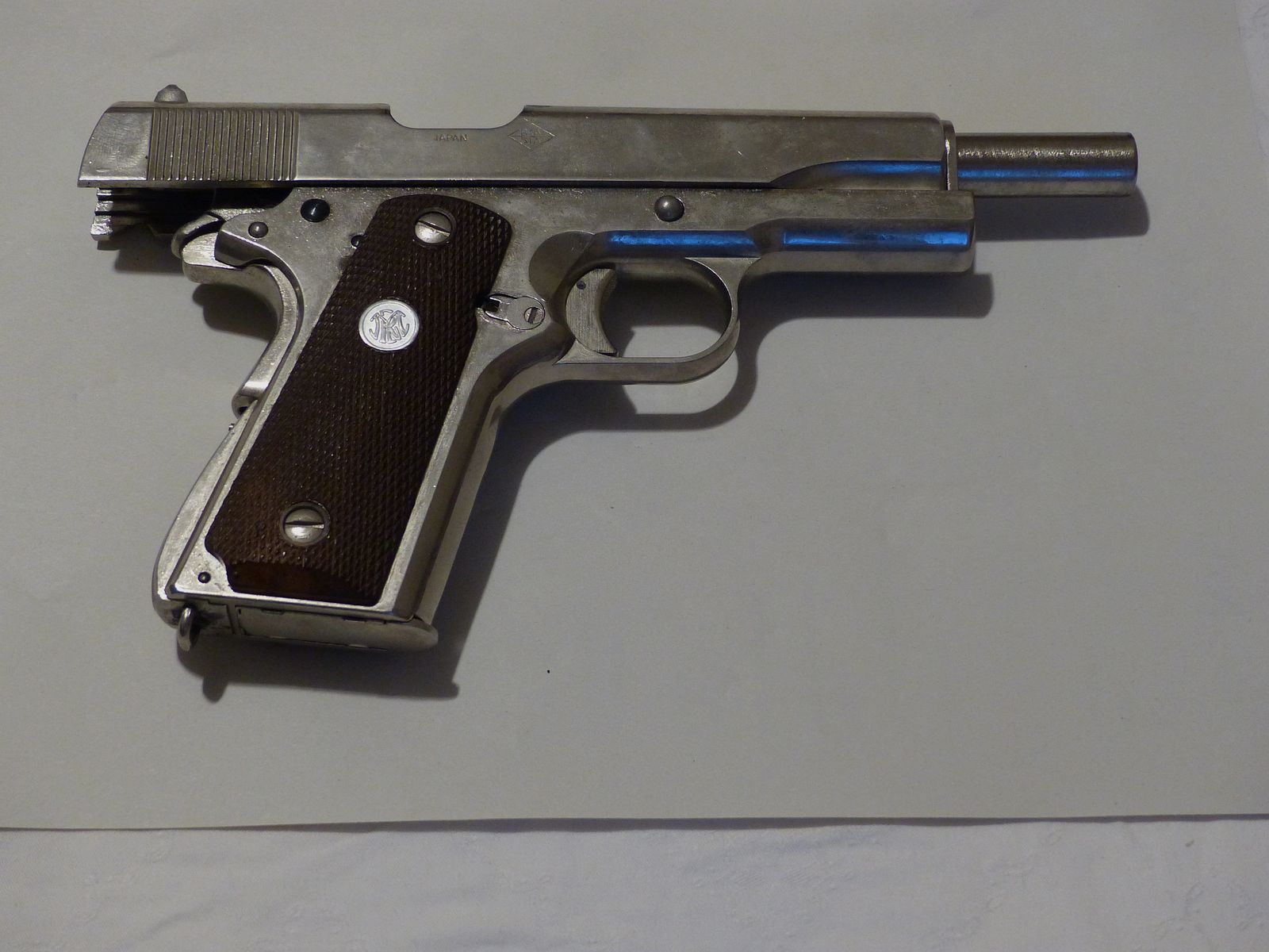 Colt Government Pistole M-1911A1-67 Cal. .45 ACP RMI Japan Vollmetall Deko 70er