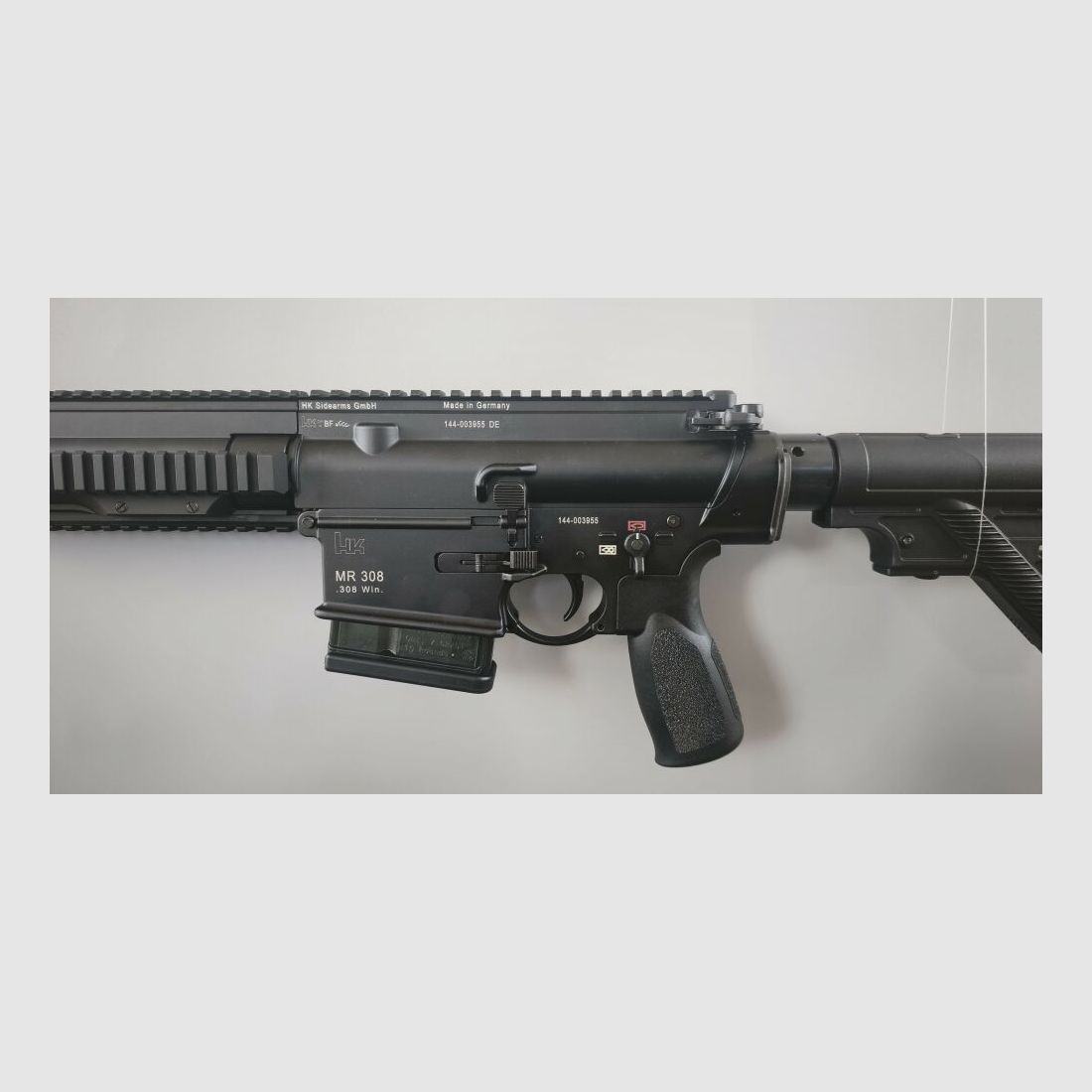 Heckler & Koch MR308 16,5" Quadrail Osłona ręczna czarna z Slimline Schulte .308Win, zdjęcie 13 z 16