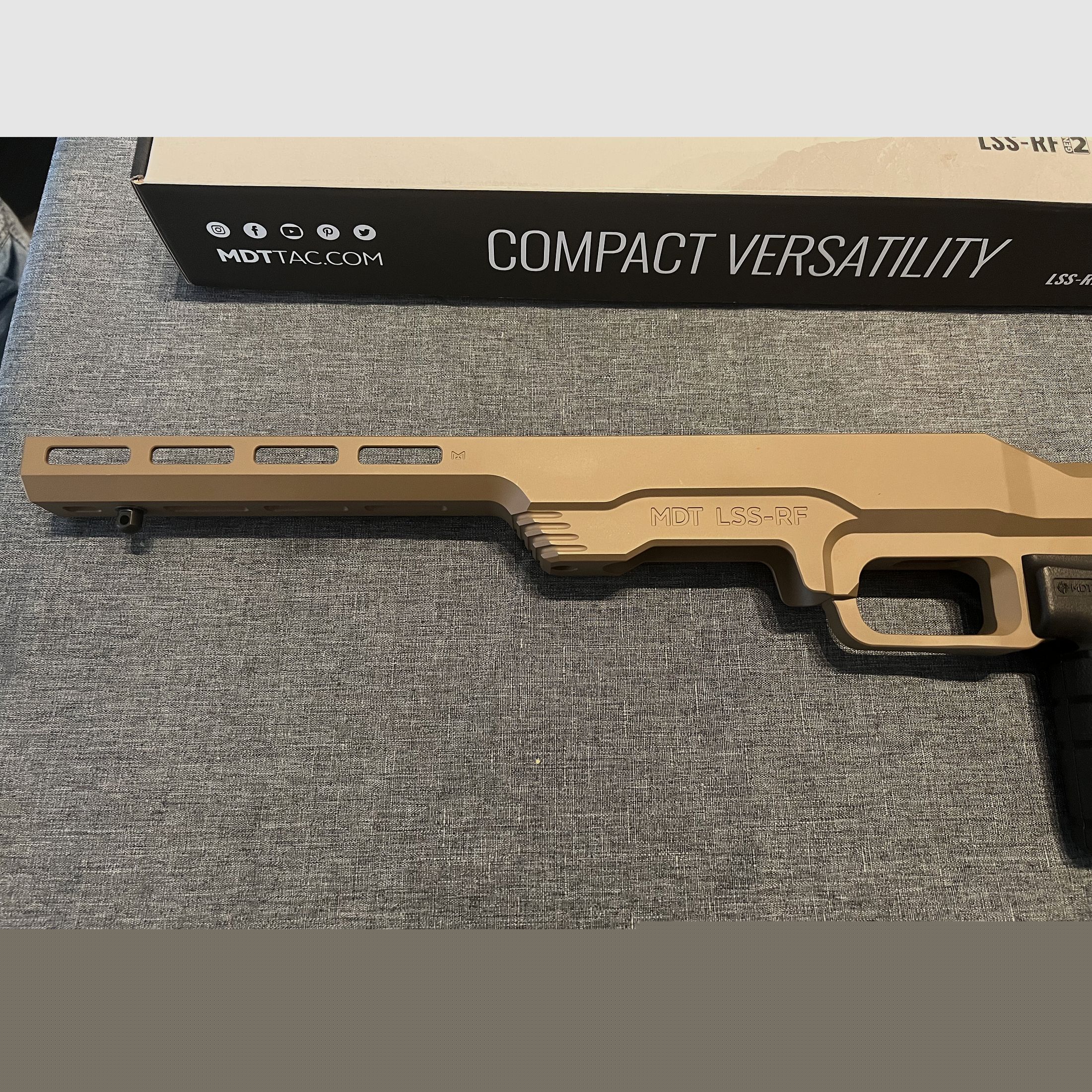 MDT stock system for Tikka T1X complete - as good as new!