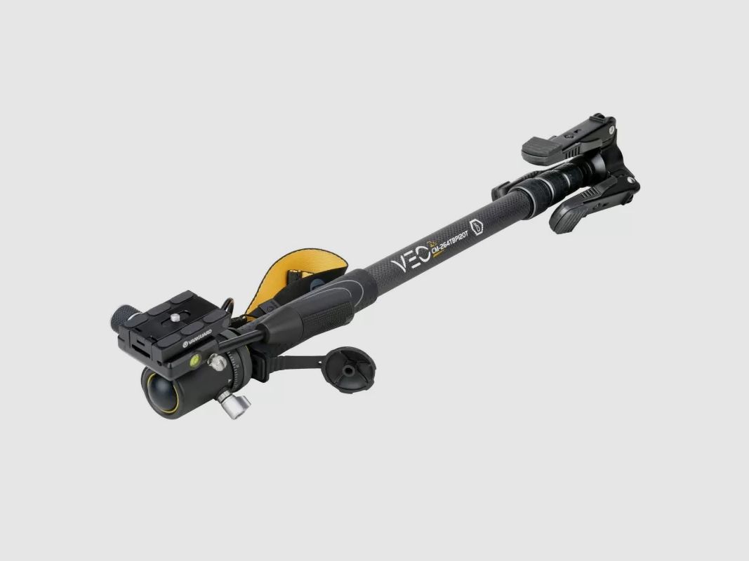 Veo 2S CM-264TBP120T - Carbon-Monopod mit ausziehbarem Fuß, Kugelkopf, Bild 2 von 23