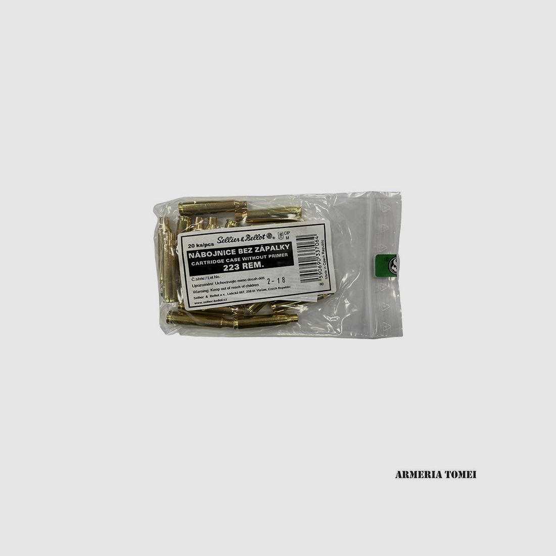 BOSSOLI – SELLIER & BELLOT – 223 REM (20PZ)