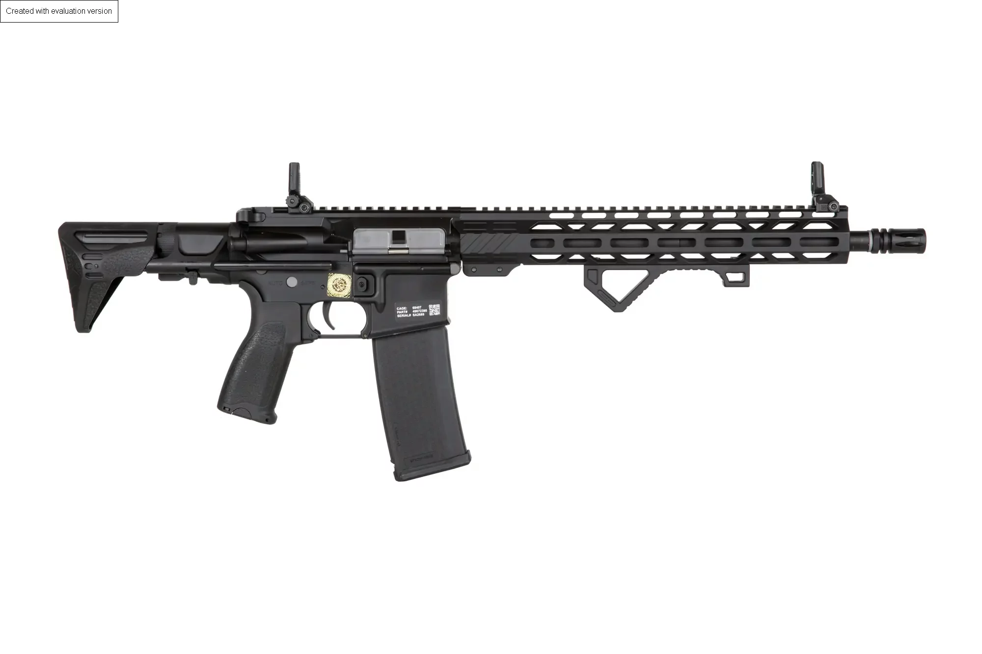 ASG-karabijn Specna Arms SA-E24 PDW EDGE – zwart, afbeelding 22 van 32