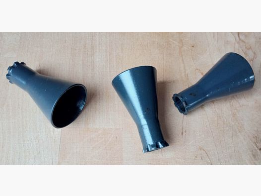 Original Samopal SA VZ.58 14x1 Meinungsverstärker in Blau-Grau  / Metrisch RH Rechtsgewinde / Flash Hider Mündungsfeuerdämpfer / ideal für CSA Sporter Carbine