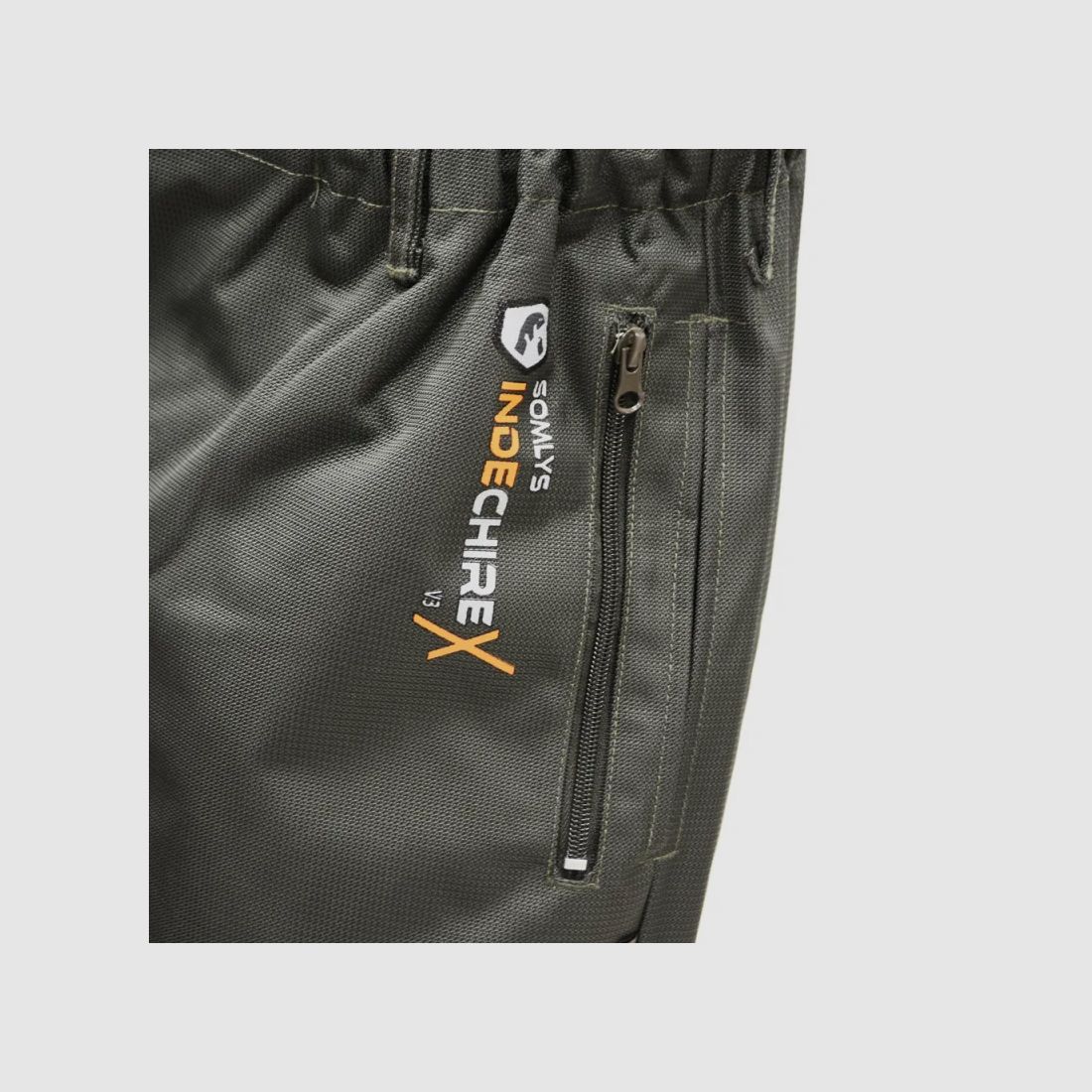 Nierozrywalne wodoodporne wodoodporne spodnie z poliestru khaki S do 3XL, zdjęcie 8 z 10