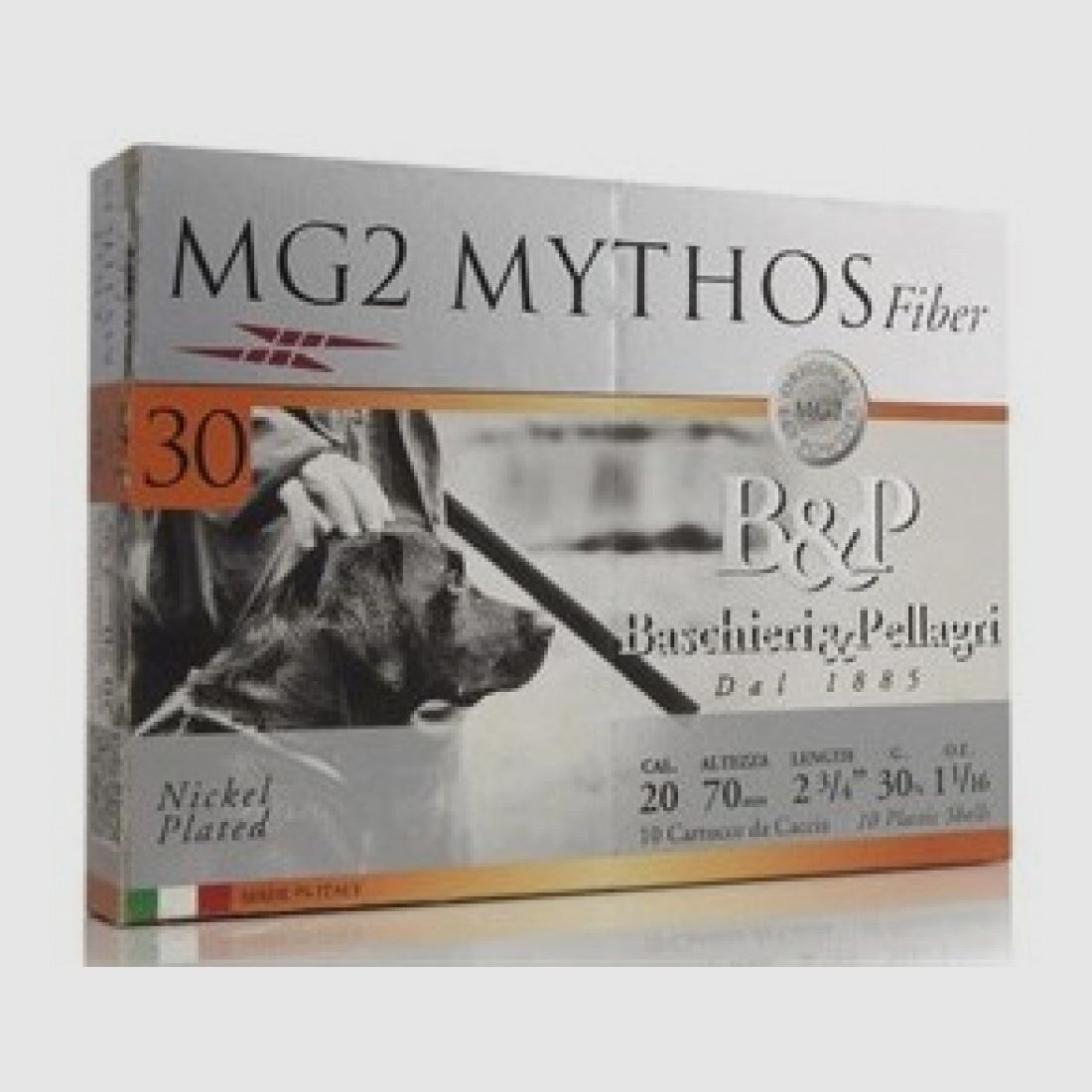 BASCHIERI & P. MG2 MYTHOS FIBER 30 kal. 20 gr. 30 st. 7
