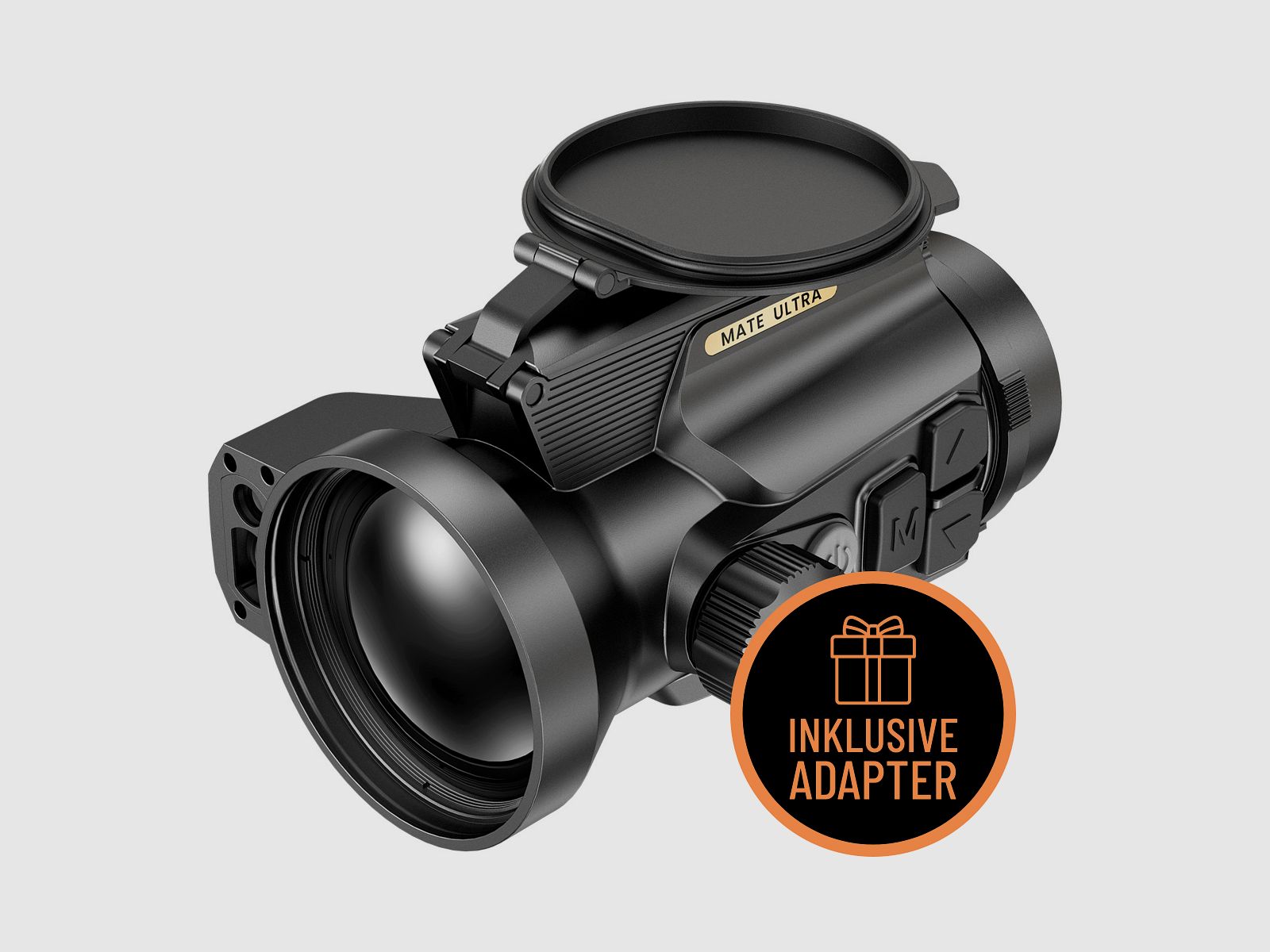 Nocpix MATE Ultra S60R LRF Komplettpaket inkl. Adapter – Adapter: Präzise Jagen Adapter, Klemmhülsengröße: 30 mm mit Zeiss-Schiene