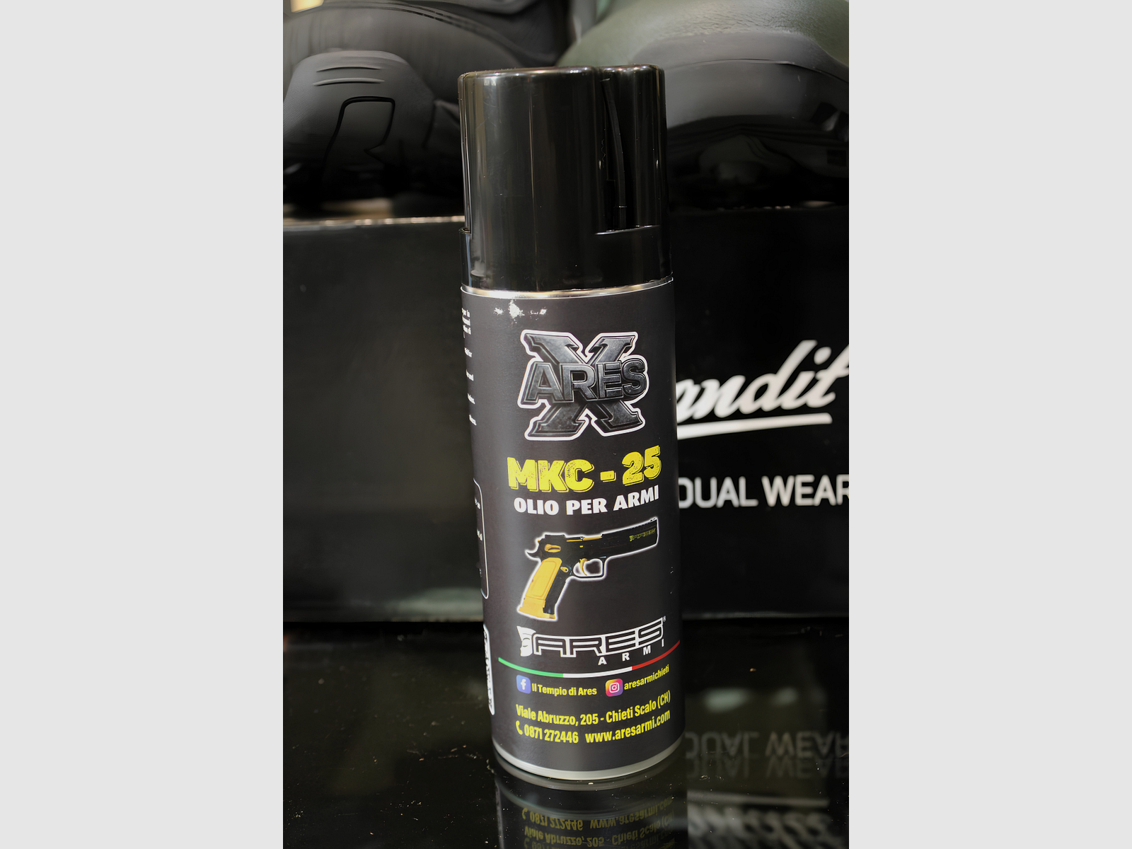 Spray d'huile pour armes ARES MKC-25