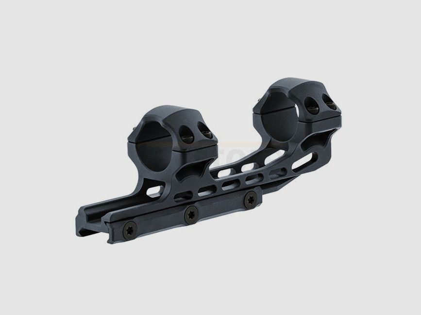 Leapers Accu-Sync 1 Inch High Profile 50mm Offset Mount - Black