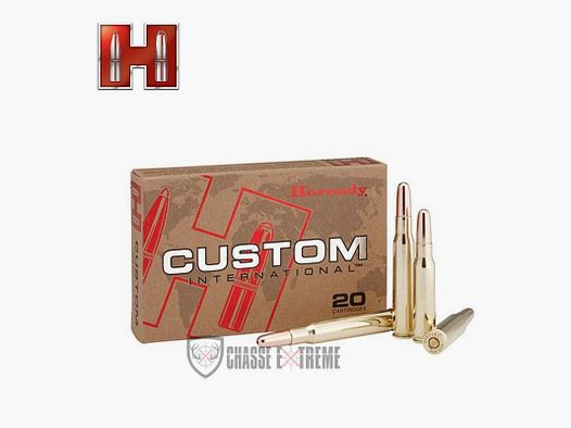 20 Munitions HORNADY Custom 30-06 Sprg 165 Gr Etx Rn Intl