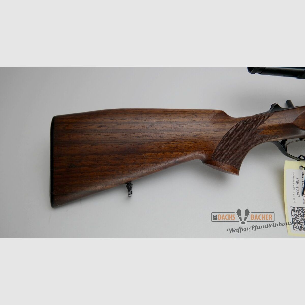 BBF Bockbüchsflinte Krieghoff Ultra Kal. 12/70 + .30 R Blaser mit S&B 2,5-10x56